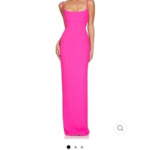 NOOKIE Bailey Maxi Dress | XS | Neon Pink
